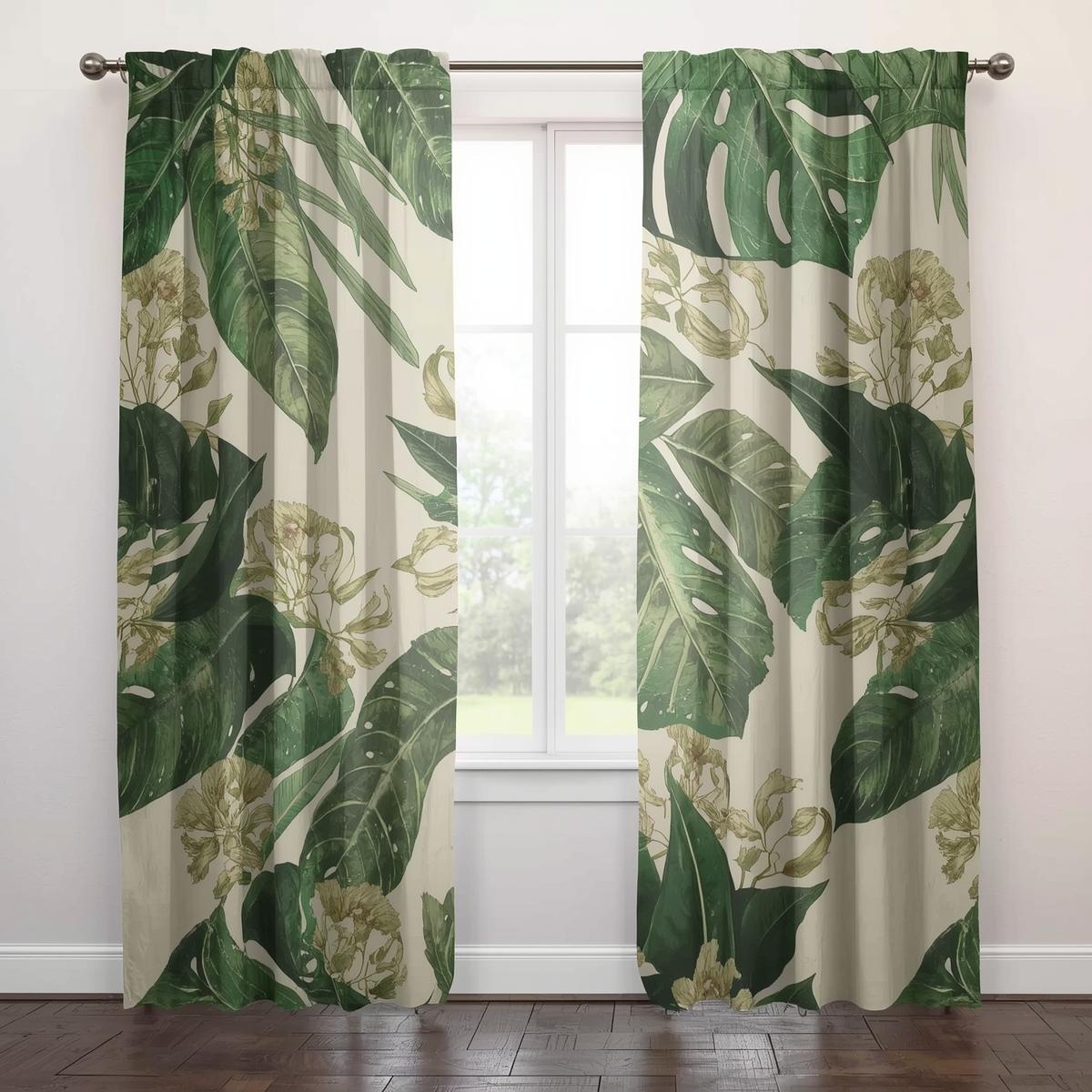 Botanical print close-up